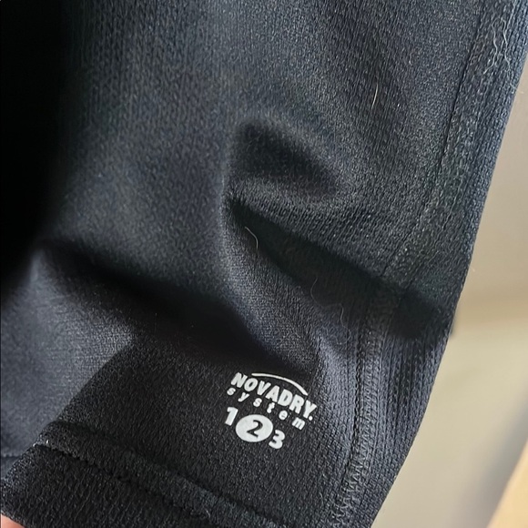 Black Quarter-Zip Pullover Shirt - Picture 2 of 6